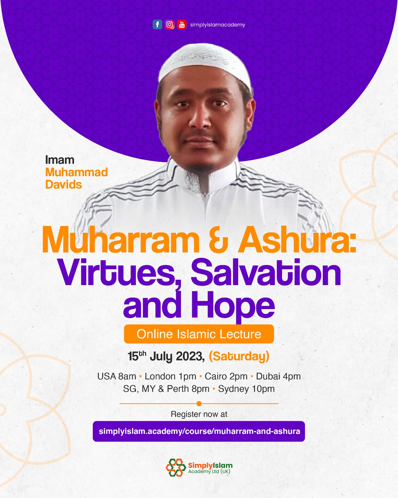 Muharram & Ashura Virtues, Salvation and Hope